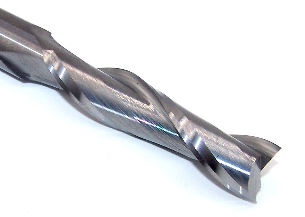46006 Amana Tool 1/2" Carbide 2 Flute Router up-cut .500" Diameter 2.125" Flute 4.0" Length .500" Shank