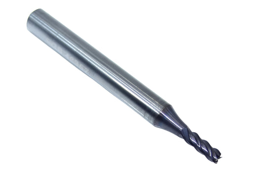 46357 Kyocera SGS 3.00mm Carbide 4 Flute End Mill Square .1181" Diameter .315" Flute 2.24" Length .236" Shank  Z-Carb ZAP