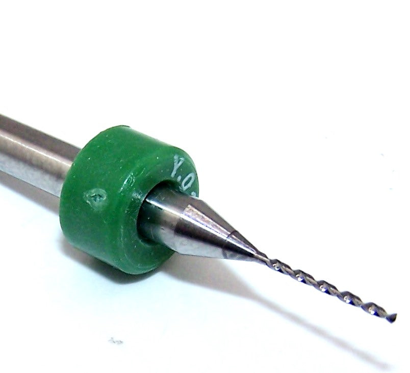 0.0250" CARBIDE PCB DRILL 2 FLUTE #72 DIA - KYOCERA PCB 500.0250.340
