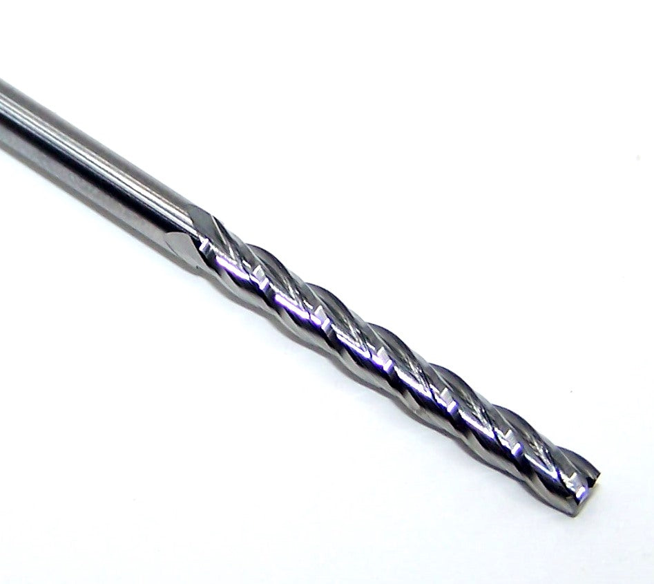 55558 YG1 1/8" Carbide 4 Flute End Mill SQ Long .125" Diameter 1.00" Flute 3.00" Length .125" Shank