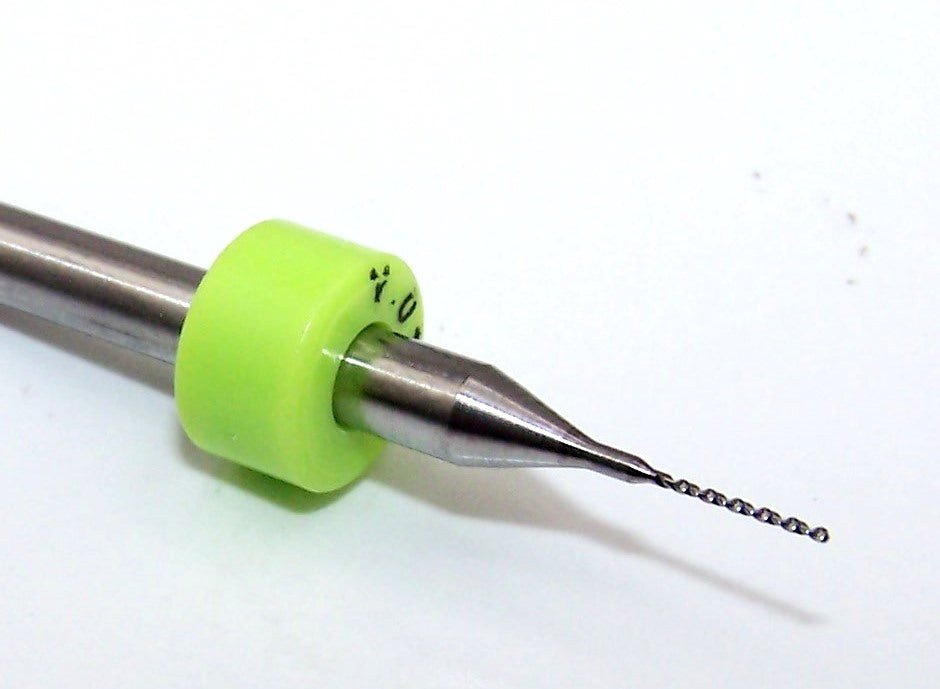 0.0177" CARBIDE PCB DRILL 2 FLUTE 0.45mm DIA - KYOCERA PCB 560.0177.220