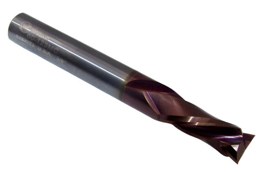 60-123MC Onsrud 3/8" Carbide Compression Router 2 Flute Marithon Coated .375" Diameter  .875" Total Flute for Laminated Materials (.3750") Shank