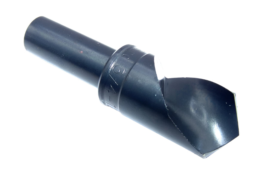 61075006 MaFord 120° Point HSS Countersink 1 Flute 3/4" Diameter 1/2" Shank 2-3/4" Length