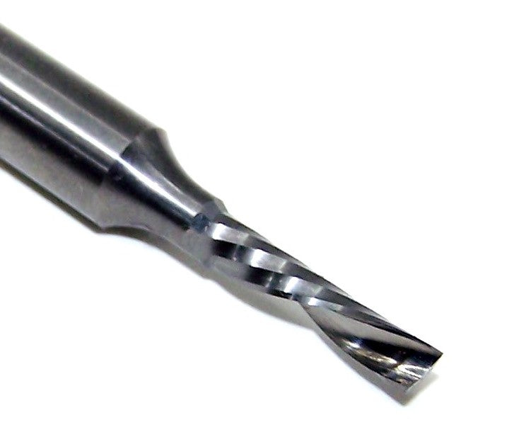 62-712 Onsrud 1/8" Carbide 1 Flute O Flute Router .125" Diameter .500" Flute 2.00" Length .250" Shank