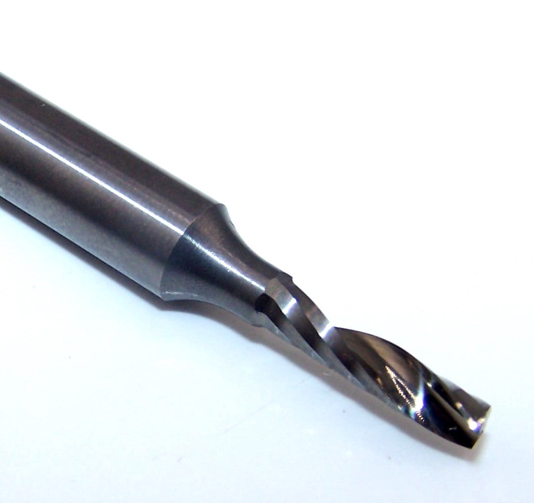 63-515 Onsrud 1/8" Carbide 1 Flute Router for Acrylic .125" Diameter .500" Flute 2.00" Length .250" Shank