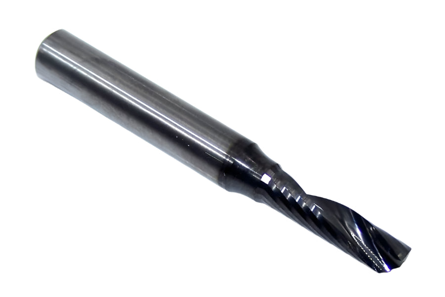 63-618ONX Onsrud 3/16" Carbide 1 Flute Router for Aluminum ONX Coating .187" Diameter .625" Flute 2.00" Length .250" Shank