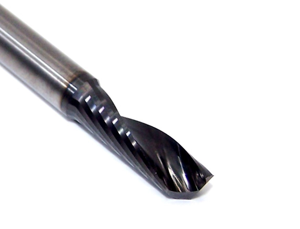 63-622ONX Onsrud 1/4" Carbide 1 Flute Router for Alunimum ONX Coated .250" Diameter .750" Flute 2.50" Length .250" Shank