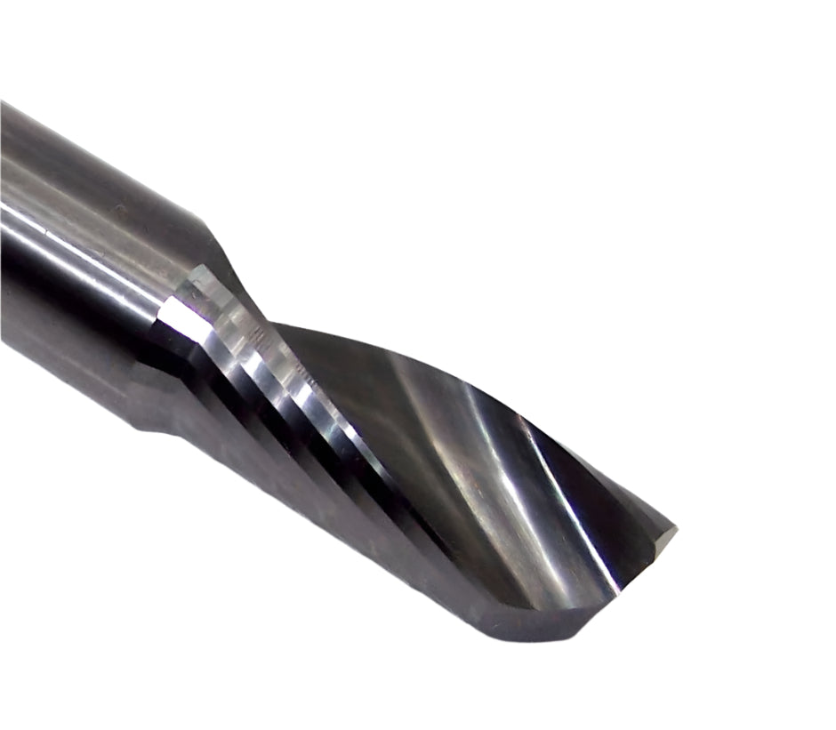 63-631 Onsrud 1/2" Carbide 1 Flute Router for Aluminum .500" Diameter 1.125" Flute 3.50" Length .500" Shank
