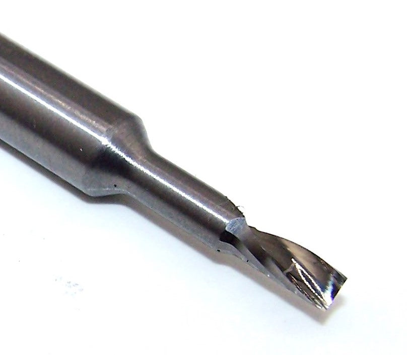 63-710 Onsrud 1/8" Carbide 1 Flute Upcut Router O Flute .125" Diameter .250" Flute 2.00" Length .250" Shank