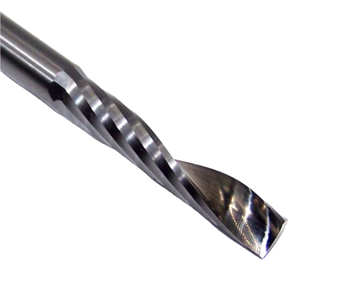 63-726 Onsrud 1/4" Carbide Upcut Router 1 Flute .250" Diameter 1.2500" Flute 3.00" Length .250" Shankk