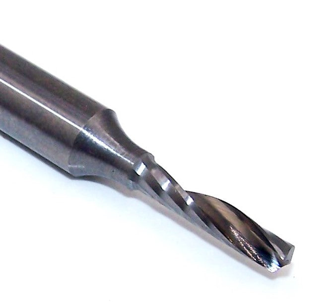 65-012 Onsrud 1/8" Carbide 1 Flute Router Upcut .125" Diameter 0.500" Flute 2.00" Length .250" Shank