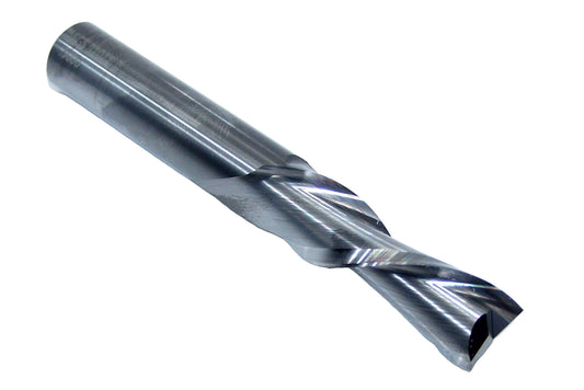 91041 SGS 1/2" Carbide 2 Flute Down Cut Router End Mill .500" Diameter 1.50" Flute 3.50" Length .500" Shank