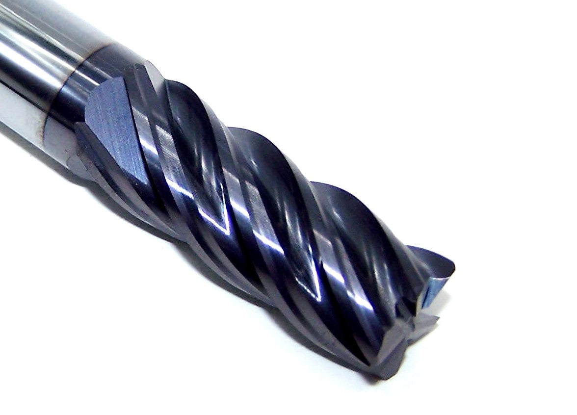 DVH53220RC Destiny Tool 1/2" Carbide 5 Flute End Mill .030" Radius TiAlN .500" Diameter 1.25" Flute 3.00" Length