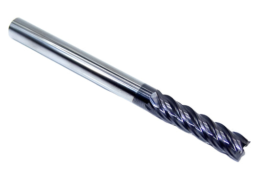 DVH51616C Destiny Tool 1/4" Carbide 5 Flute End Mill Square TiAlN .250" Diameter 1.00" Flute 3.00" Length .250" Shank