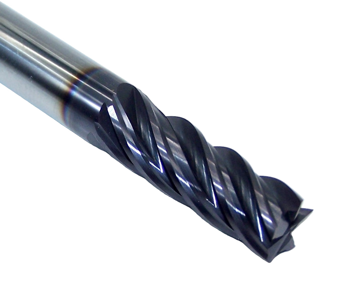 DVH52416C Destiny Tool 3/8" Carbide 5 Flute End Mill Square TiAlN .375" Diameter 1.00" Flute 3.00" Length .375" Shank