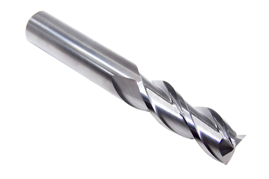 E5G95907 YG1 3/8" Carbide 3 Flute End Mill ALU-POWER HPC for Aluminum .375" Diameter 1.00" Flute 2.50" Length .375" Shank