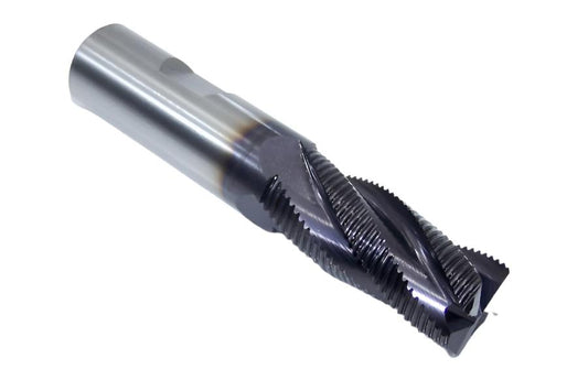 E9990048TF YG1 3/4" Powered Metal 4 Flute Roughing End Mill SQ TiAlN .750" Diameter 1.625" Flute  3.875" Length .750" Shank Tank Power
