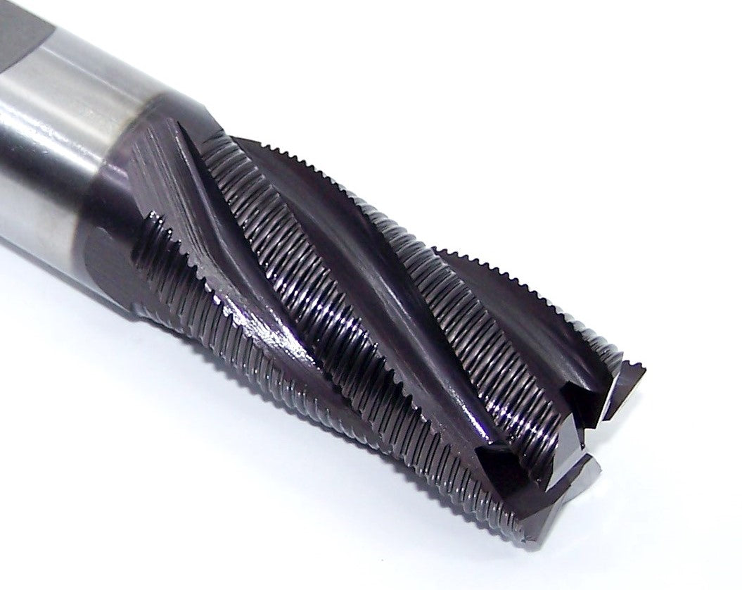 E9990064TF YG1 1.0" Powered Metal 5 Flute Roughing End Mill SQ TiAlN 1.00" Diameter 2.0" Flute 4.50" Length 1.00" Shank Tank Power