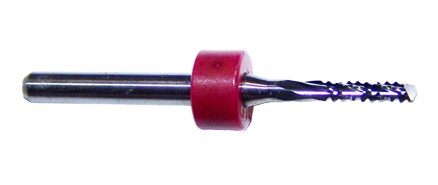 KTCMDBI078735002R Kemmer 2.00mm Carbide Chipbreaker Router Burr Drill Point .0787" Diameter .350" Flute 1.50" Length .125" Shank