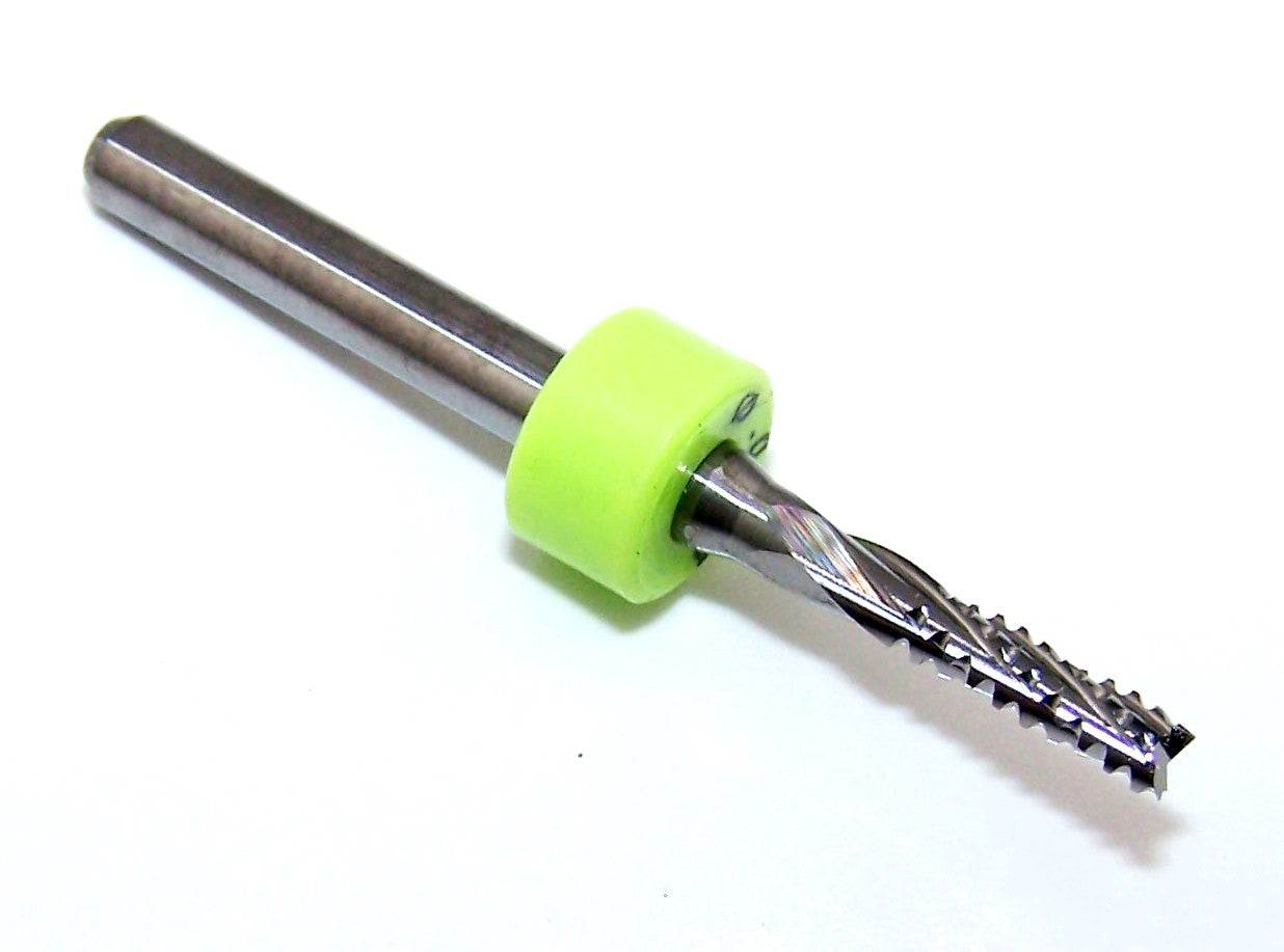 CHIPBREAKER CARBIDE ROUTER BURRS 2.40mm (.0945") Diameter Kemmer Precision KTCMFBI094535002R