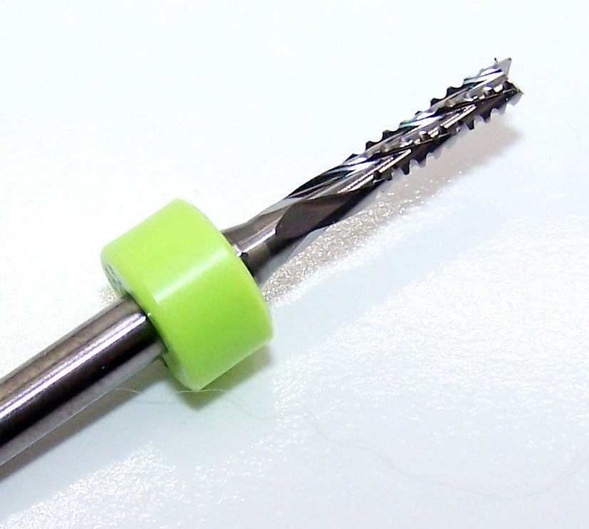 CHIPBREAKER CARBIDE ROUTER BURRS 2.40mm (.0945") Diameter Kemmer Precision KTCMFBI094535002R