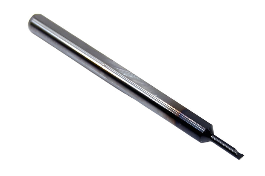 MBE-0512L197 Kyocera 1.30mm Carbide Boring Bar .197" Max Depth 0.0512" Minimum Hole 0118" Shank AlTiN