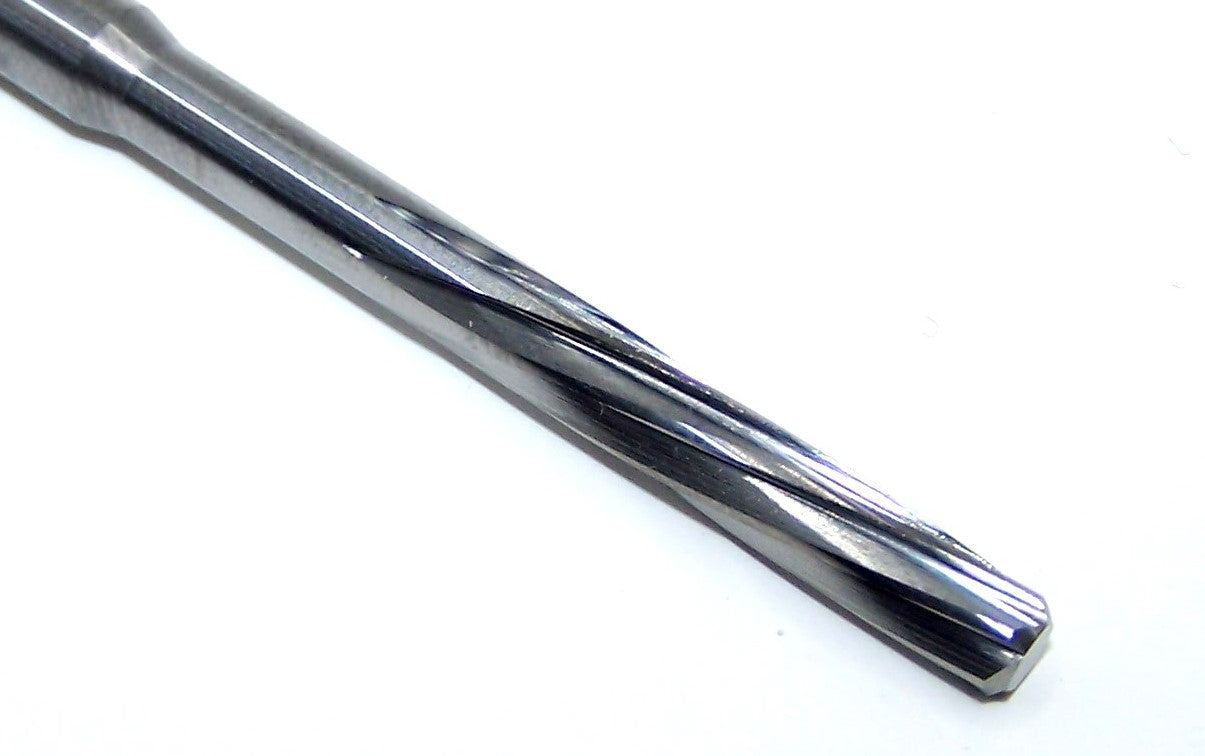 MR66-1890.827 Kyocera 4.80mm Carbide 6 Flute Reamer 1.77" Reach .1890" Diameter .827" Flute 3.03" Length .236" Shank
