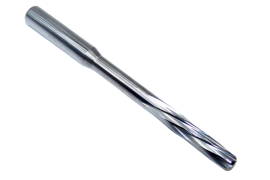 MR86-2354.1024 Kyocera 5.98mm Carbide 6 Flute Reamer 0.2354" Diameter 1.024" Flute 3.66" Length 0.315" Shank