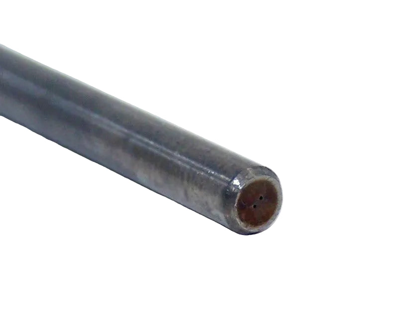 MZS00394LB VP15TF Mitsubishi Carbide 1.00mm Carbide Through Coolant Drill 2 Flute .0394" Diameter .433" Flute 2.165" Length .125" Shank 140° Point