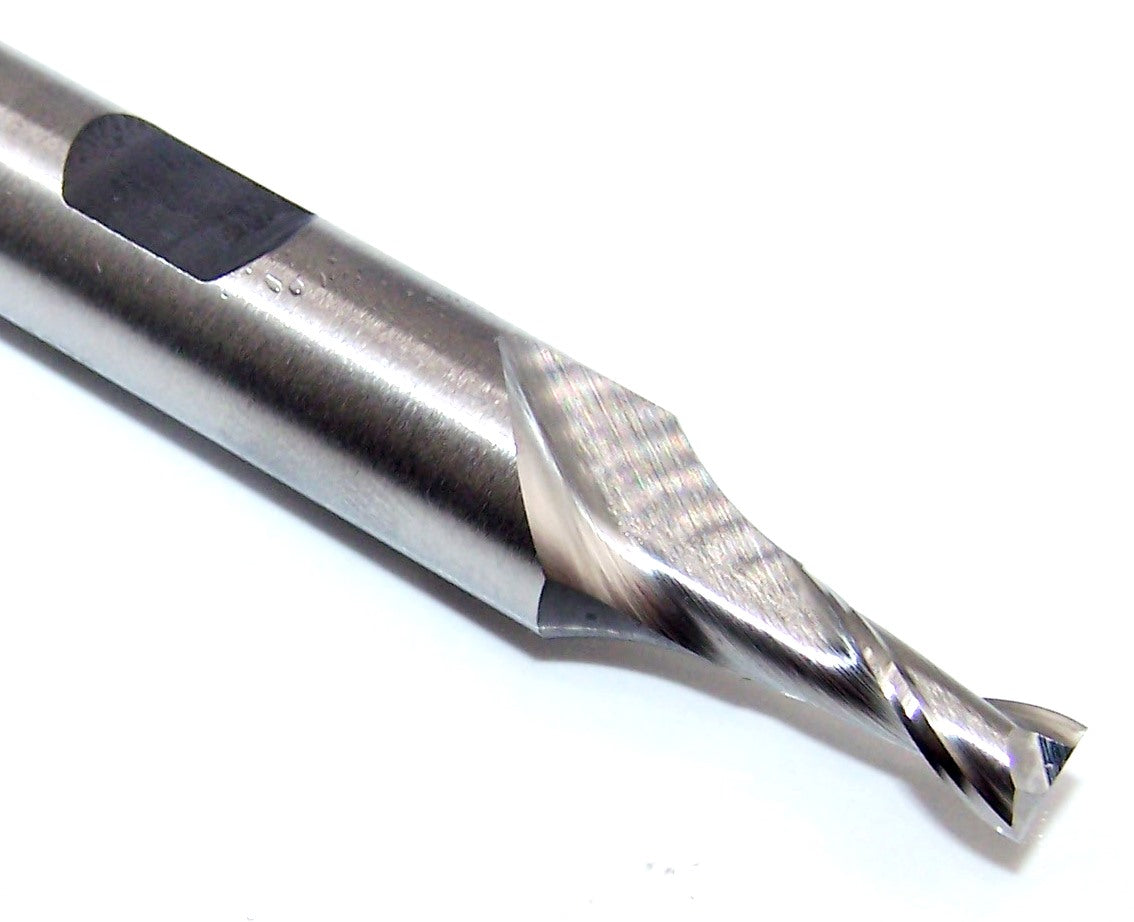 N50061 Niagara 3/16" Cobalt 2 Flute End Mill with Weldon .1875" Diameter .437" Flute 2.312" Length .375" Shank