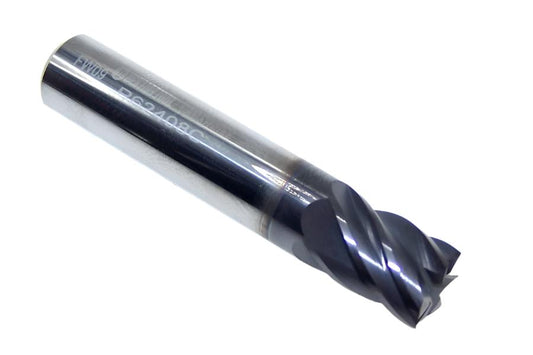 R62408C Destiny Tool 3/8" Carbide 6 Flute End Mill Square R6 Raptor TiAlN .375" Diameter 0.500" Flute 2.00" Length .375" Shank