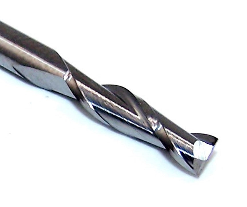 RBE-3175X(50) Kyocera 1/8" Carbide End Mill 2 Flute SQ .1250" Diameter .500" Flute 1.50" Length .125" Shank (no ring)