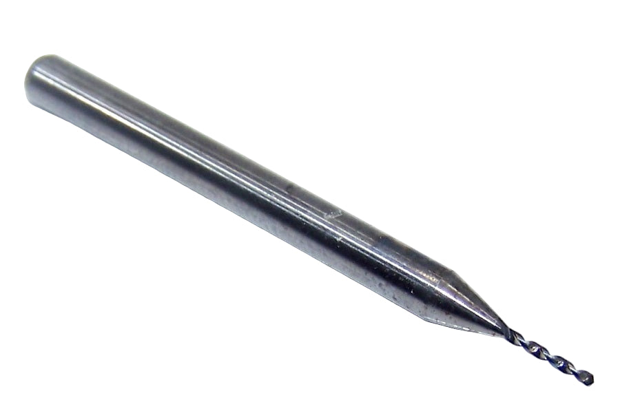 SD40 0283 Kyocera .0283" Carbide 2 Flute Drill Micro Medical .0283" Diameter 0.150" Flute 1.5" Length 0.125" Shank 130° Point (pack of 10)