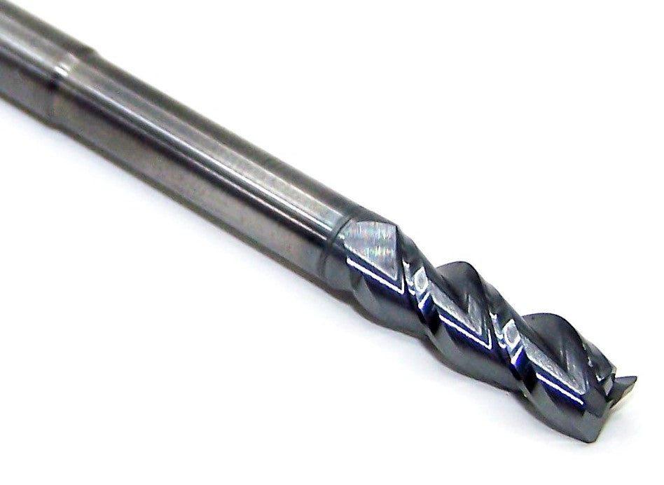 T2362O709ECR3 Kyocera Microtools 6.00mm Carbide 3 Flute End Mill .0197" Radius 1.77" Reach Coated .2362" Diameter .709" Flute 3.00" Length .236"shank Titan Series (Copy)