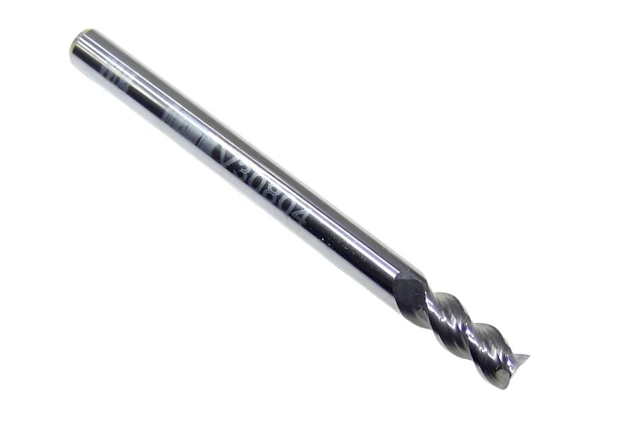 V30804 Destiny Tool 1/8" Carbide 3 Flute End Mill Viper SQ for Aluminum .125" Diameter .250" Flute 1.5" OAL