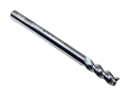 V30805 Destiny Tool 1/8" Carbide 3 Flute End Mill Viper SQ for Aluminum .125" Diameter .3125" Flute 1.5" OAL