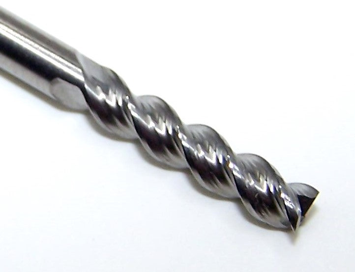 V30808 Destiny Tool 1/8" Carbide 3 Flute End Mill Viper SQ for Aluminum .125" Diameter .500" Flute 1.5" OAL
