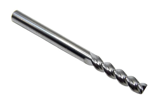 V30808 Destiny Tool 1/8" Carbide 3 Flute End Mill Viper SQ for Aluminum .125" Diameter .500" Flute 1.5" OAL
