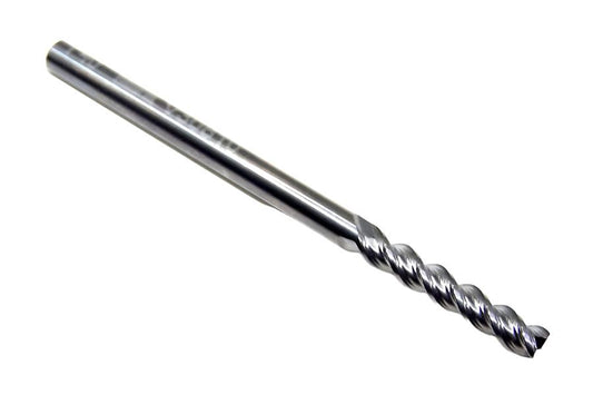 V30810 Destiny Tool 1/8" Carbide 3 Flute End Mill Viper SQ for Aluminum .125" Diameter .625" Flute 2" OAL