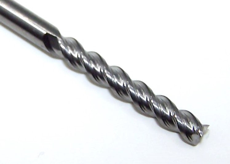 V30812 Destiny Tool 1/8" Carbide 3 Flute End Mill Viper SQ for Aluminum .125" Diameter .750" Flute 2" OAL