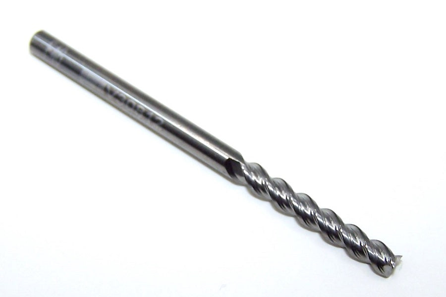 V30812 Destiny Tool 1/8" Carbide 3 Flute End Mill Viper SQ for Aluminum .125" Diameter .750" Flute 2" OAL