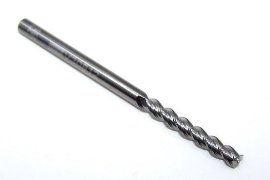 V30812 Destiny Tool 1/8" Carbide 3 Flute End Mill Viper SQ for Aluminum .125" Diameter .750" Flute 2" OAL