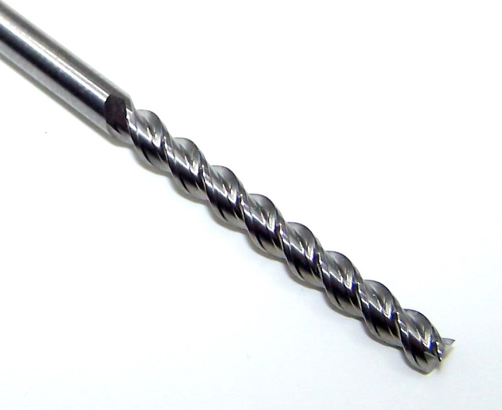 V30816 Destiny Tool 1/8" Carbide 3 Flute End Mill Viper SQ for Aluminum .125" Diameter 1.00" Flute 2.5" OAL