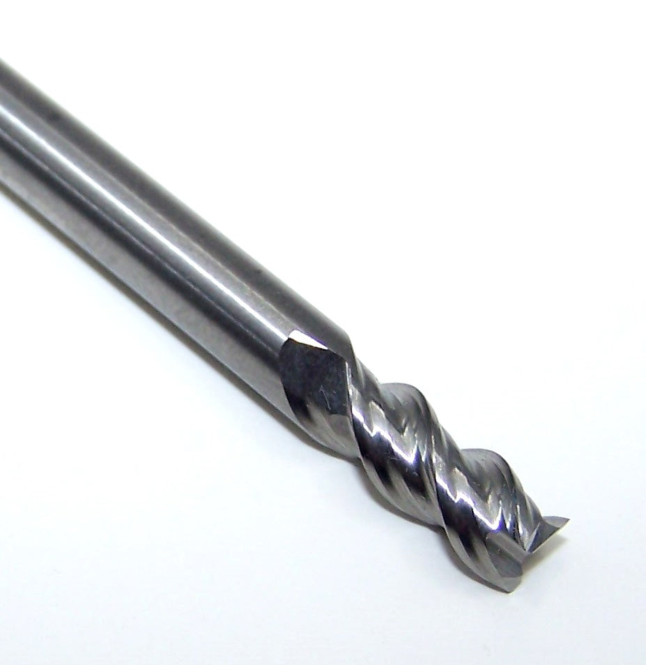 V31206 Destiny Tool 3/16" Carbide 3 Flute End Mill Viper SQ for Aluminum .1875" Diameter .375" Flute 2.0" OAL .188" Shank