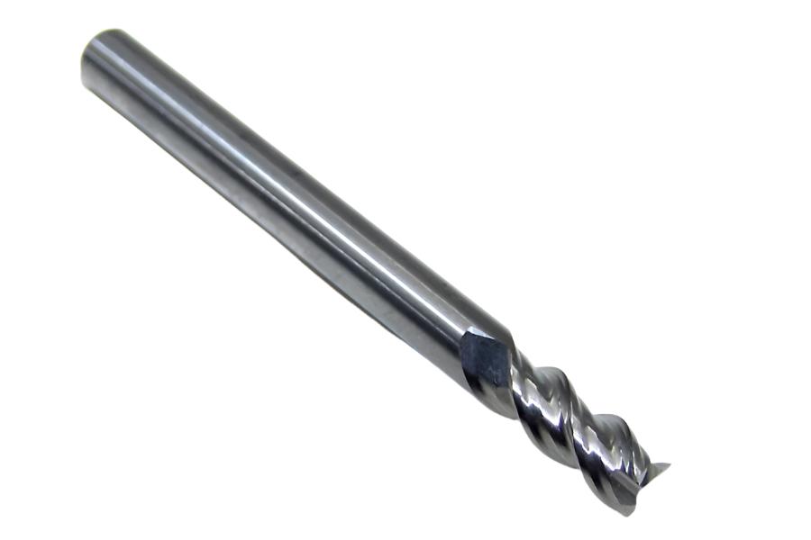 V31206 Destiny Tool 3/16" Carbide 3 Flute End Mill Viper SQ for Aluminum .1875" Diameter .375" Flute 2.0" OAL .188" Shank