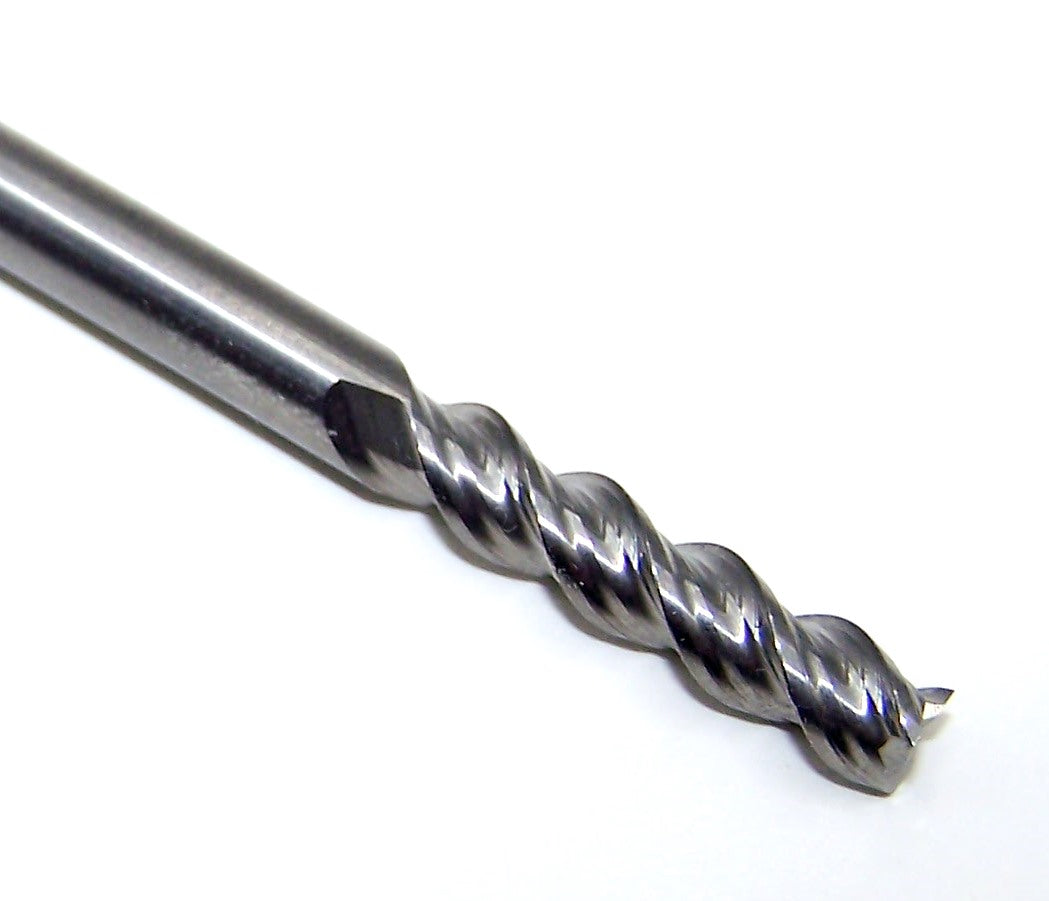 V31212 Destiny Tool 3/16" Carbide 3 Flute End Mill Viper SQ for Aluminum .1875" Diameter .750" Flute 2.5" OAL .188" Shank
