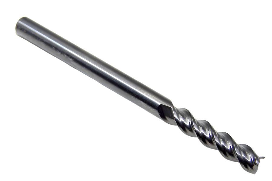 V31212 Destiny Tool 3/16" Carbide 3 Flute End Mill Viper SQ for Aluminum .1875" Diameter .750" Flute 2.5" OAL .188" Shank