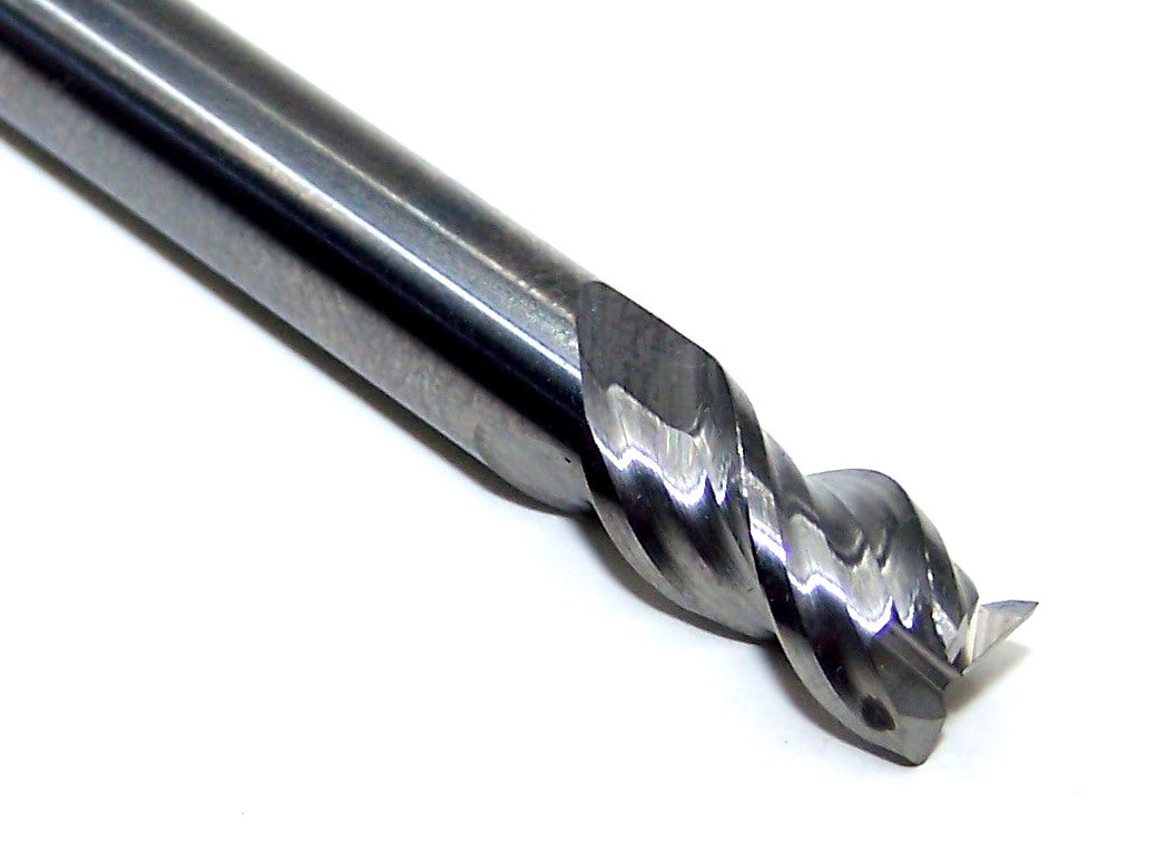 V31606 Destiny Tool 1/4" Carbide 3 Flute End Mill Viper SQ for Aluminum .250" Diameter .375" Flute 2.0" OAL