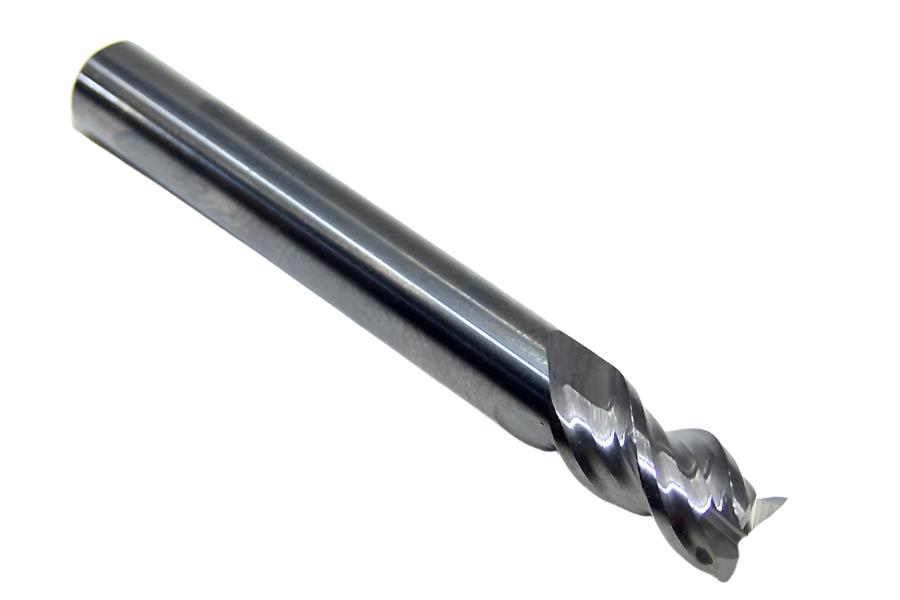 V31606 Destiny Tool 1/4" Carbide 3 Flute End Mill Viper SQ for Aluminum .250" Diameter .375" Flute 2.0" OAL