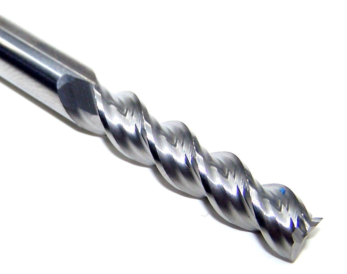 V31616 Destiny Tool 1/4" Carbide 3 Flute End Mill Viper SQ for Aluminum .250" Diameter 1.00" Flute 2.5" OAL